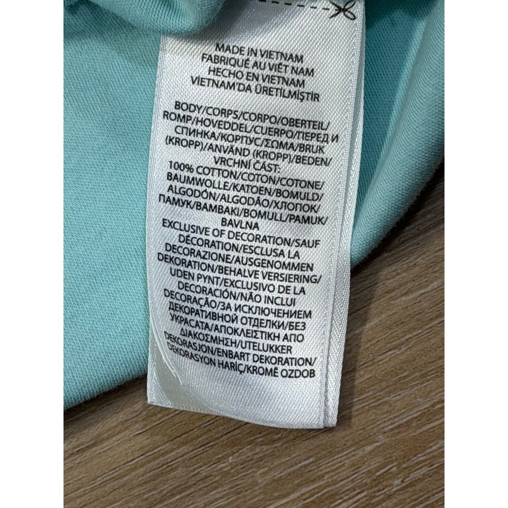 Polo Ralph Lauren Mens Classic Fit Short Sleeve Polo Shirt Aqua Blue Large L - Picture 5 of 7